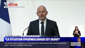 Jérôme Salomon: "58.046 personnes ont reçu hier un test positif" au coronavirus