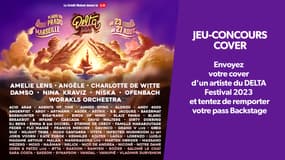 JEU CONCOURS COVER : VOTRE PASS BACKSTAGE POUR LE DELTA FESTIVAL