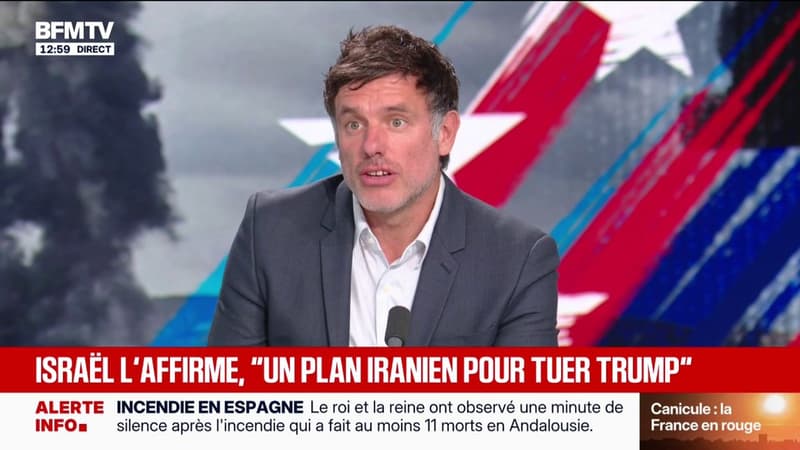 "Donald Trump est menacé par des projets d'attentats depuis des mois, voire des années", analyse Igor Sahiri, Grand reporter BFMTV