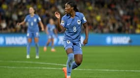 Grace Geyoro, la milieu de terrain de l'équipe de France, au Mondial 2023