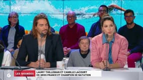 Le Grand Oral de Laury Thilleman et Camille Lacourt, ex-miss France et champion de natation - 21/03
