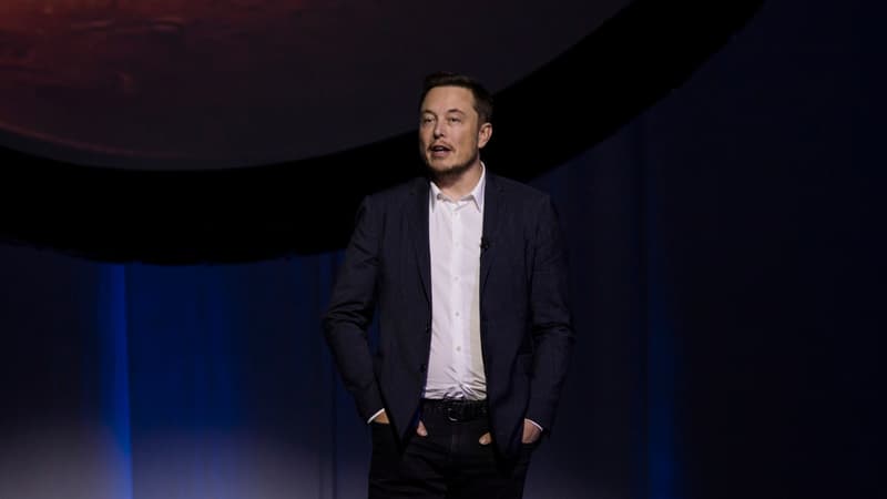 Elon Musk, patron et fondateur de Tesla et de Space X. 