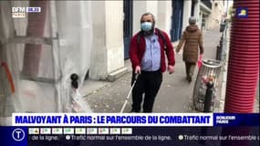 Le parcours du combattant des malvoyants à Paris 