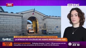 La détresse des collègues des agents pénitentiaires tués