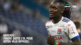 Mercato : Traoré quitte l'OL pour Aston Villa (officiel)
