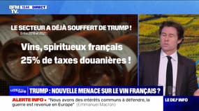 Trump, nouvelle menace sur le vin français ? - 07/11