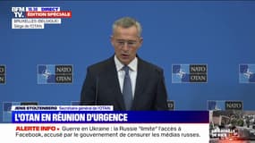  "Nous avons activé nos plans de défense", assure Jens Stoltenberg, le secrétaire général de l'OTAN