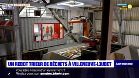Un robot trieur de déchets à Villeneuve-Loubet