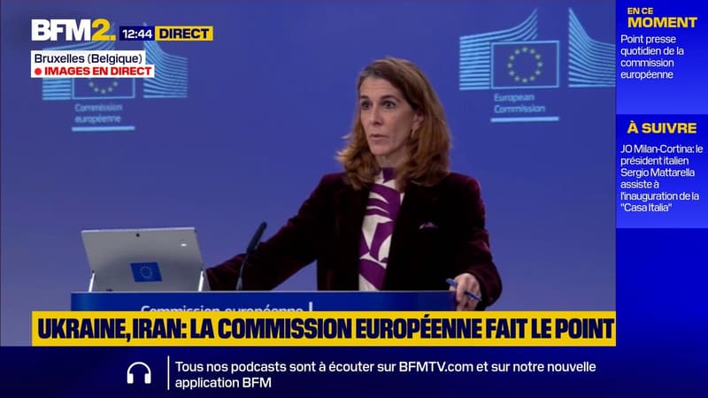 "À un moment donné, il faudra établir des contacts avec le président Poutine", avance la Commission européenne
