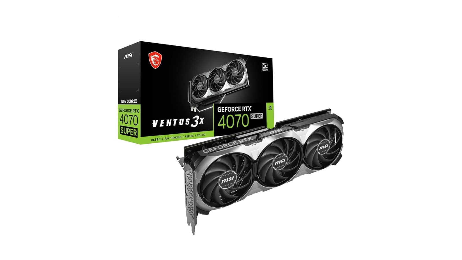 MSI GeForce RTX 4070 Super à 659€ au lieu de 728€