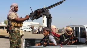 Les forces loyales au président yéménite, qui mènent un combat contre Al-Qaïda, le 23 avril 2016.