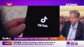 Le patron de l'OM veut racheter... TikTok !