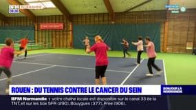 Rouen: du tennis pour permettre aux femmes atteintes d'un cancer du sein de se sentir mieux