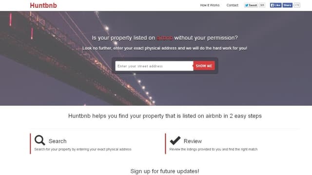 Huntbnb se veut l'anti-Airbnb