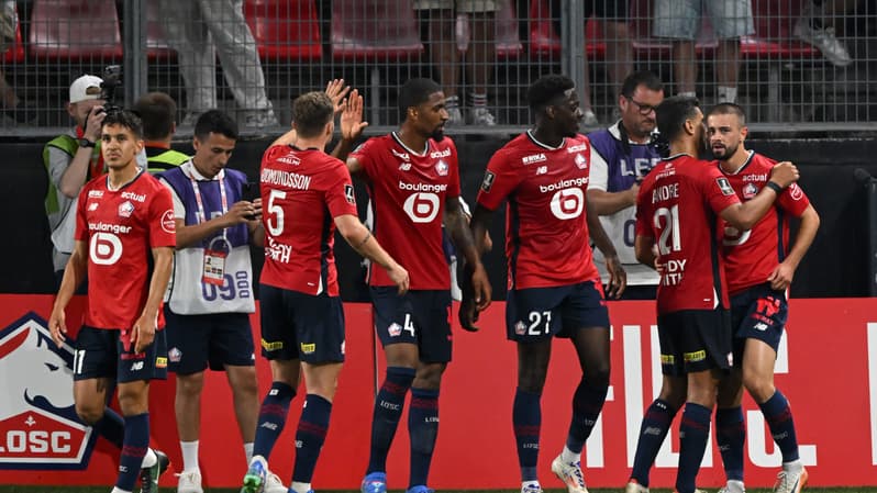 Le Losc contre Fenerbahçe le 6 août 2024.