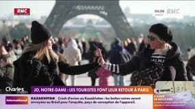 Les touristes font leur retour à Paris pour le plus grand plaisir des professionnels 