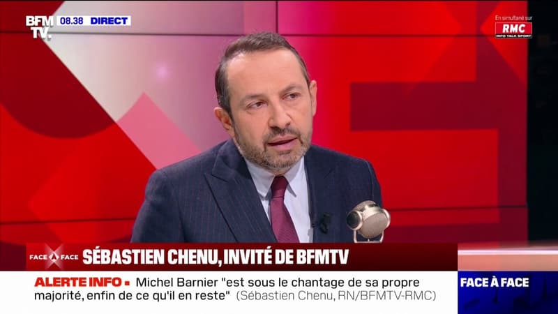 Sébastien Chenu (RN) en cas de censure: Il ne s'agit pas d'un chaos, mais d'un changement de politique