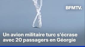 Géorgie: un avion cargo militaire turc s'écrase avec 20 passagers à bord
