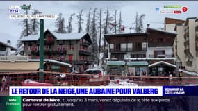 Alpes-Maritimes: retour de la neige à la station de ski de Valberg