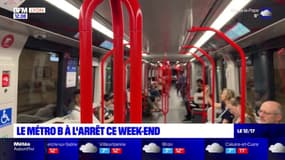 Lyon: le métro B à l'arrêt ce week-end