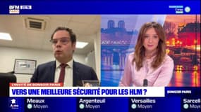 Sécurité des HLM: Michaël Sibilleau, directeur général du GPIS était l'invité de BFM Paris