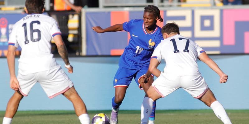 Coupe du monde U20 - France-Etats-Unis - Fodé Sylla, le 2 octobre 2025