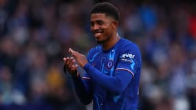 Wesley Fofana avec Chelsea face à Brighton le 28 septembre 2024