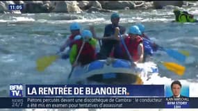 Jean-Michel Blanquer s'offre une descente en rafting avant la rentrée