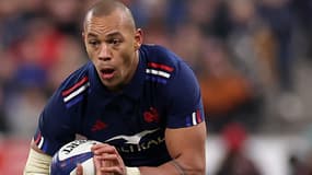 Gaël Fickou avec le XV de France contre l'Argentine, le 22 novembre 2024.