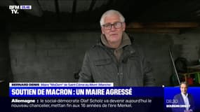 Agressé parce qu'il soutient Emmanuel Macron, le maire de Saint-Côme-du-Mont témoigne