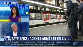 Les agents de sûreté de la RATP et de la SNCF autorisés à patrouiller en civil et armés (1/2)