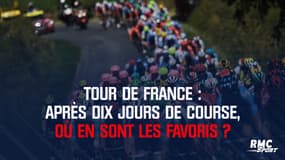 Tour de France : après dix jours de course, où en sont les favoris ?