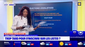 Elections législatives: est-il trop tard pour s'inscrire sur les listes électorales?