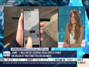 Jump: Un million de courses réalisées à Paris en vélos et trottinettes en six mois - 09/10