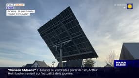 Un Ehpad de Richwiller s'équipe de panneaux solaires intelligents