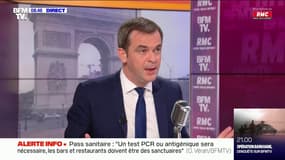 Covid-19: Olivier Véran assure que le vaccin réduit par 12 le risque de transmission et par 20 le risque de faire une forme grave