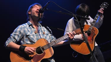 Le groupe Radiohead sur scène en 2010 - John Shearer