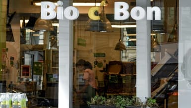 Un magasin Bio C'Bon, le 8 septembre 2020 à Paris