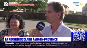 Aix-en-Provence: la rentrée vue par les enseignants et les parents d'élèves