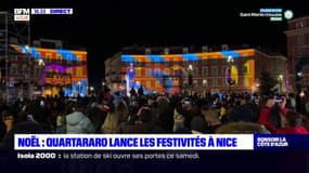 Nice: Fabio Quartararo lance les festivités de noël