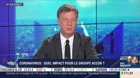 Impact réduit du Coronavirus pour le groupe Accor: "on est à 5 millions d'euros d'absence de redevance sur un chiffre d'affaires de 3 milliards" en 2020