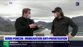 Serre-Ponçon: José Puki, coordinateur de la manifestation contre la privatisation du barrage, est l'invité de BFM DICI