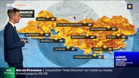 Météo Bouches-du-Rhône: un dimanche ensoleillé et très chaud, 33°C à Marseille, jusqu'à 36°C à Martigues