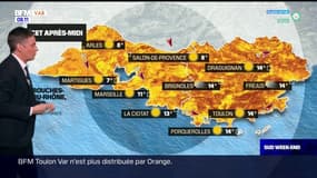 Météo Var: les nuages matinaux laisseront la place au soleil en deuxième partie de journée, 14°C à Toulon