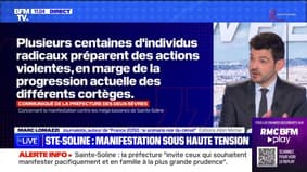 Manifestation sous haute tension à Sainte-Soline - 25/03