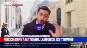 La réunion du socle commun à Matignon est terminée