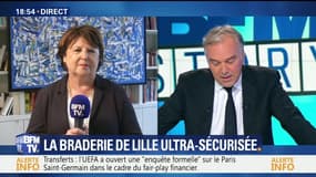Lille: "Nous avons retracé le périmètre de la Braderie pour mieux le contrôler", Martine Aubry