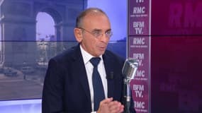 Eric Zemmour sur BFMTV-RMC le 8 mars 2022.