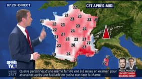 La météo pour ce lundi 18 juin 2018