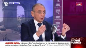 Eric Zemmour: "On veut enfermer la campagne dans un sujet qui ne sera pas décisif en France dans 10 ans"
